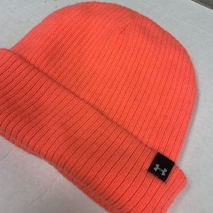 Under Armour Neon Pink Cold gear beanie